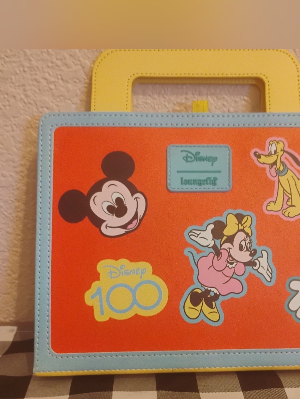 Loungefly Disney 100 Mickey, Minnie Goofy, Pluto, Donald Duck, Daisy, Notebook